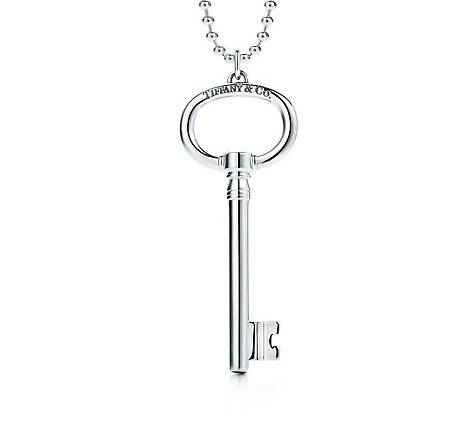 Tiffany Key Oval key pendant